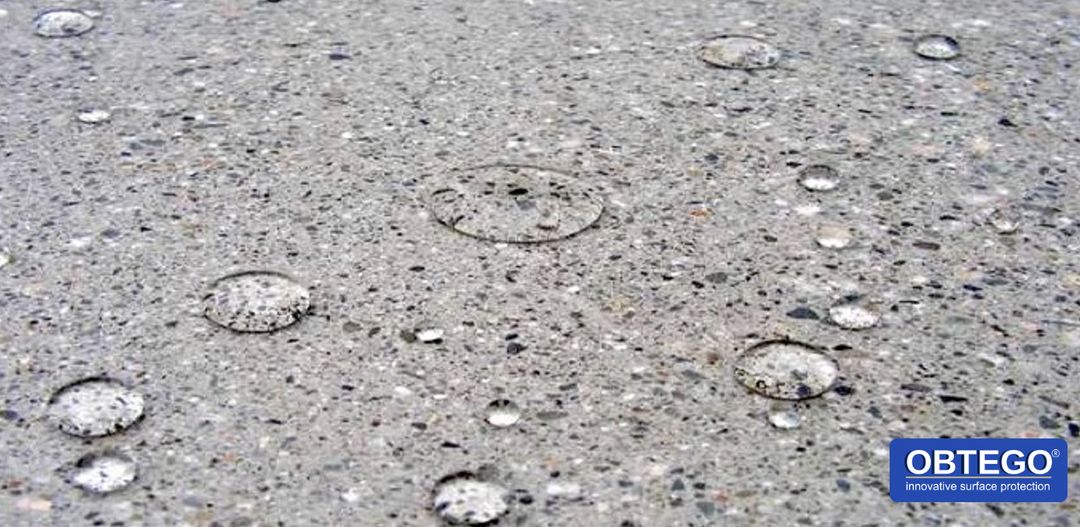 Hydrofobní impregnace betonu